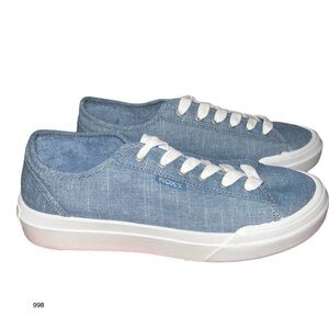 ~NWOT~ Roxy Marina Denim Lace-Up Canvas Shoes